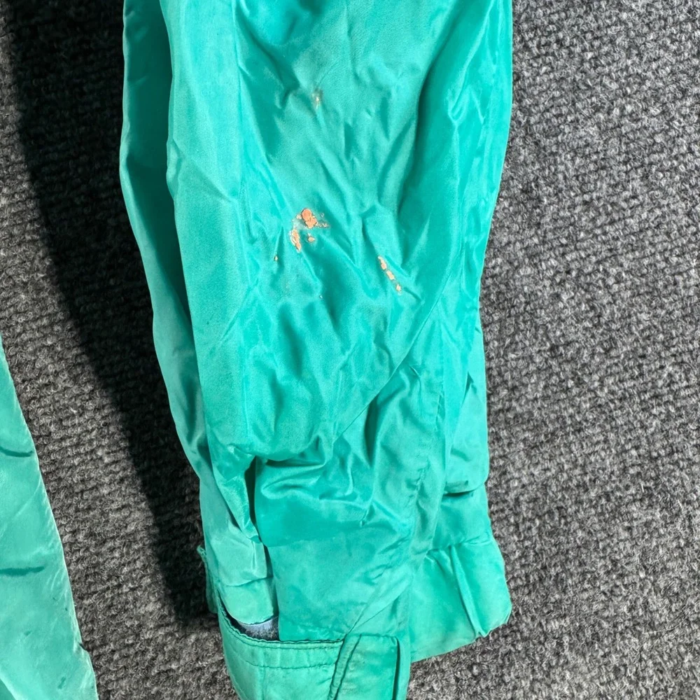 Vintage Columbia Sportswear Mens‎ Teal Green Hooded Windbreaker Jacket Large L